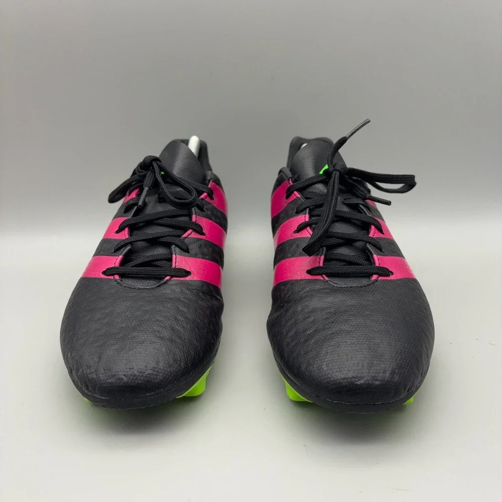 Adidas Ace 16.4 FxG Mens 8.5 Black Soccer Cleats Firm Ground AF4978 Athletic